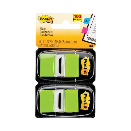 Post-It Flag, 1", Bright, PK100 680-BG2